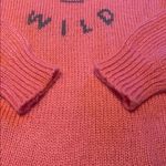 Wooden Ships  ‘STAY WILD’ Knit Crew Sweater S/M Photo 4