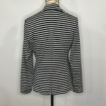 Philosophy striped ponté stretch knit blazer jacket S Photo 1