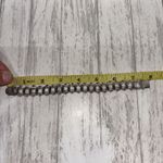 Sterling Silver Interlocking Chain Bracelet Photo 4