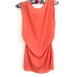 Derek Heart Orange Ruched Tank Top Shirt M Photo 4