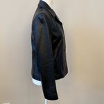 wilson's leather Wilsons Maxima - Genuine Black Leather Vintage 90’s Blazer - Size Medium Photo 6