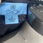 CeCe  Black Sequin One-Shoulder Bow Blouse – Size Small – NWT Photo 6