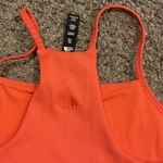 The North Face  Orange Ribbed Tank Top Photo 2