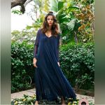 We are HAH Mama C Navy Lace Panel‎ Dress Blue Photo 2