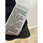 James Perse  Ribbed Knit Midi Dress Black Supima Cotton Stretch Minimalist US 0 Photo 12