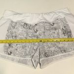 MTA Sport  White and Gray Athletic Shorts Photo 2