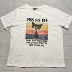 Lilicloth NWT -  - Women’s White Graphic Tee - Size XLarge Photo 0