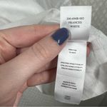 Rails  White Linen‎ Button Up Frances Long Sleeve Top Photo 6