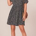 SheIn Button Front Dalmatian Print Tea Dress Photo 0