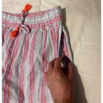 EUC Boden Tie Waist Striped Shorts, Blue Watermelon Stripe, Sz. 8 Photo 5