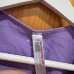 Urban Outfitters  Out From Under Size Large Purple Ribbed Crop Top Bra. Photo 3