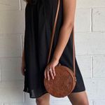 Rattan bag purse Brown Photo 6