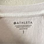 Athleta  Cream Pullover Crewneck Sweatshirt Photo 6