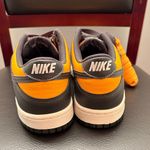Nike New Dunk Low Black and Orange Sneakers Youth 6 1/2 or Women’s Size 8 Photo 4