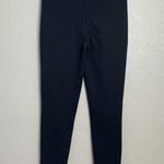 Spanx Red Hot Small Black Ponte Knit Leggings Shaping Photo 1