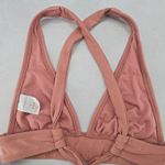 Xhilaration  Pink Crisscross Tie Sports Bra Bikini Bralette Swim Top S Small Photo 5