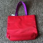 Clinique  Tote Red Purple Pink Lips NWT. Photo 1