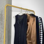 Theory  Bonbi Wool Ameera Fabric Zipper Front Fit Flare Sleeveless Dress Photo 2