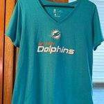 Nike NWOT- Women’s Miami Dolphins V-neck size Large Photo 0