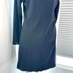 Alice + Olivia  Merino Wool Black Sweater Dress Oversized Cowl Neck Small or XS Photo 2