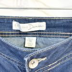 Cato  Plus Size 16 Denim Capris Blue Embroidered‎ Jeans Cropped High Rise 1557 Photo 8