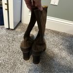Cole Haan  Vintage 90s y2K Chunky Heel Suede Bootie Brown Women's Sz 8 Photo 3