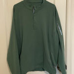 Peter Millar NWOT Peter‎ Millar Crown Sport women’s green quarter zip golf jacket pockets 2XL Photo 0