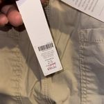 Chico's Cropped Pants eyelet Detail size 14 khaki colored NeW Photo 3