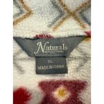 Natural Reflections  Aztec Geometric Pattern Fleece Pullover Sweatshirt Womens XL Photo 5