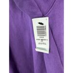 TNA Aritzia Terry Fleece Mega 1/4 Zip Purple Size 2 US Medium NEW with Tags Photo 1