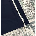 Reiss  Navy Back Pleated Pencil Skirt Photo 5