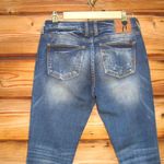 Rock Revival  Remix Vintage Blue Mid Rise Skinny Jeans Photo 8