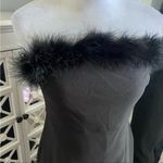 Likely Presley Feather-Trim Sleeveless Column Gown NWOT Size 8 Full length dress Photo 4