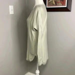 Lululemon  Pale Green Crewneck Rounded Long Sleeve Sweater Size 6 Photo 2