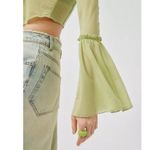 Urban Outfitters  Statement Bubble Ring in Lime NWT Size 6 Neon Funky Summer Photo 3