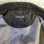 New Look Women’s Black Fitted Blazer Size M – Business Jacket, Lined, Button Photo 5