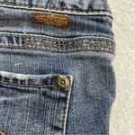 Silver Jeans  Women's Capri Blue Denim Jeans Low Rise Western Santorini Size 31 Photo 8