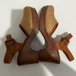 b.o.c. Natasha Il Comfort Wedge Platform Strappy Tan Raffia Size 9 Photo 8