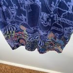 Desigual  Fabiola dress long sleeve maroon tie waist v-neck pattern v-neck small Photo 9