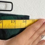 Green‎ Plaid Mini Skirt, Grunge, Punk, Y2K, Alt, Preppy, Indie Sleaze, Small Green Photo 3