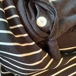 Lululemon | Aria Tank II Black Striped Tank Top Size 6 Bra Pads Removed Photo 4