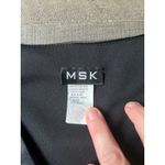 MSK Women's‎ Black Polyester V Neck Rhinestone Short Sleeve Dress Blouse Size L Size L Photo 10