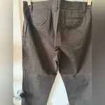 Fabrizio Gianni Women's Brown Stretch Comfort Cropped Dress Pants Size 12 Photo 11