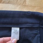 Talbots  Mid-Rise Hampshire Ankle Navy Woven Career Dress Pant Trouser, 8P Photo 7