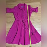Shelby & Palmer Elegant vintage  Pink Button-Down Dress sz 8 ladies Photo 2