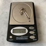 Vintage Judith Jack Marcasite double bar necklace Sterling Silver 925 Art Deco Photo 7