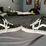 Vans Black Classic Sk8-Hi  Sneakers Photo 4