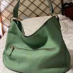 Mint Leather Hobo Bag Green Photo 1