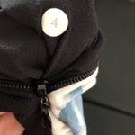 Lululemon π΅ SALE 3/$25 STOP AT NOTHING AQUAMARINE BLUE WHITE CROP CAPRI LEGGINGS Photo 8