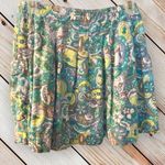 Old Navy Linen blend elastic waist flared miniskirt Photo 0